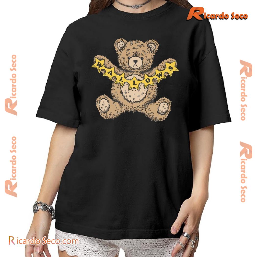 Wallows Teddy Bear Model World Tour 2024 North America Gift For Fan Unisex T-shirt, Classic Men Shirt Wallows Teddy Bear Model World Tour 2024 North America Gift For Fan Unisex T-shirt, Classic Men Shirt