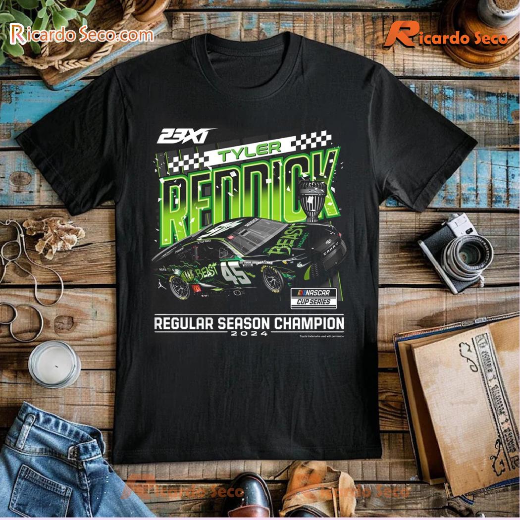 23xi Racing Tyler Reddick 2024 Nascar Cup Series Regular Season Champion Classic Men Shirt-b 23xi Racing Tyler Reddick 2024 Nascar Cup Series Regular Season Champion Classic Men Shirt-b rXTbgds