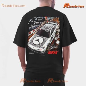 23xi Racing Tyler Reddick Jordan Brand Car Comfort Colors Graphic Classic Men Shirt-a NxgLYX1