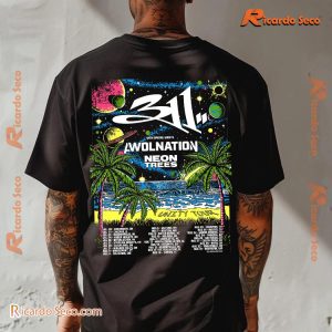 311 The Unity Tour 2024 Schedule Date List Gift For Fan, Graphic Unisex Shirt, Classic Men Shirt