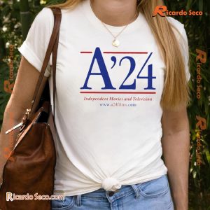 A’24 Independent Movies And Television Graphic Unisex Tee, Classic Men Shirt b