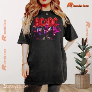 AC/DC Rosie Live in Europe Gift For Fan Printed Unisex Tee, Classic Ladies Shirt a