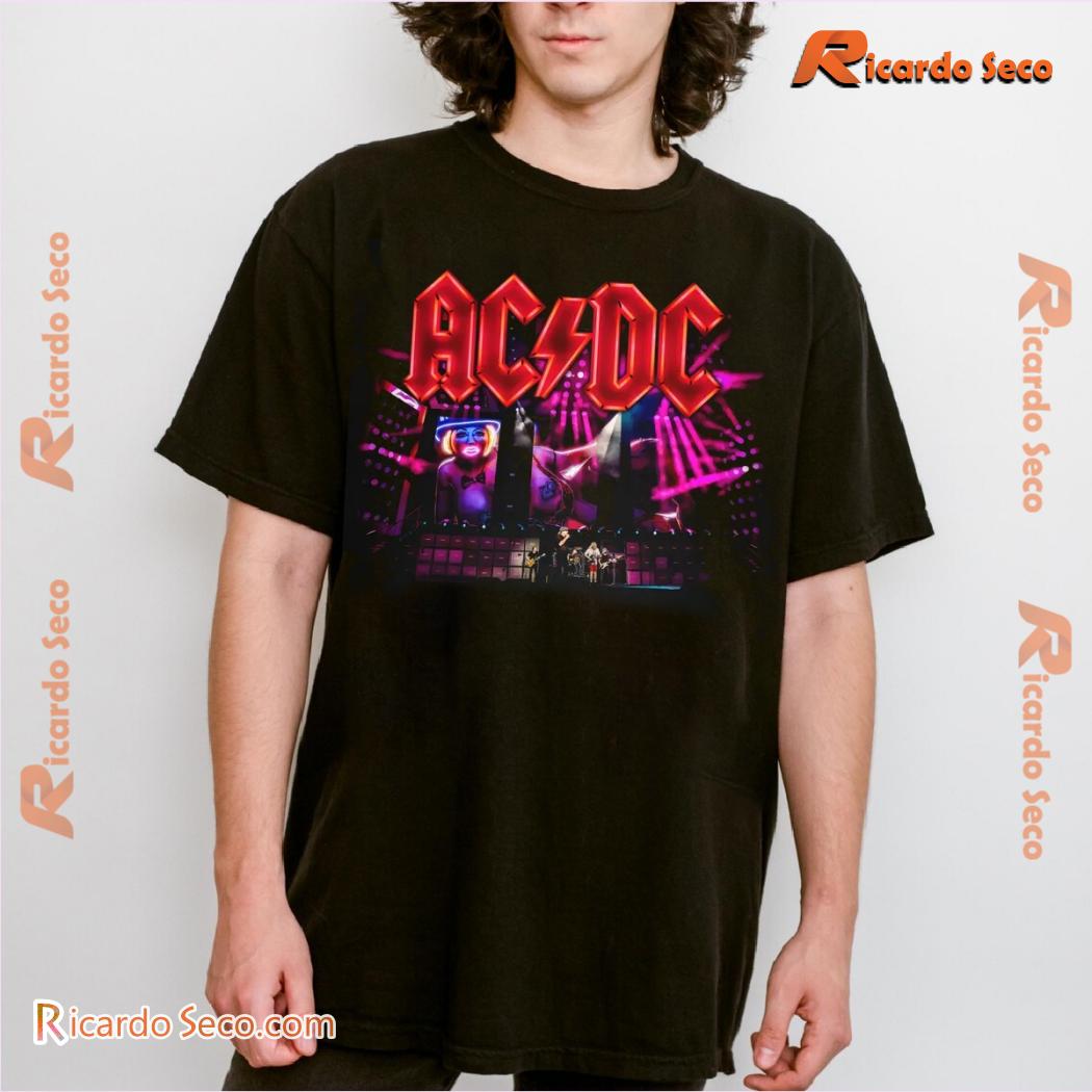AC/DC Rosie Live in Europe Gift For Fan Printed Unisex Tee, Classic Ladies Shirt AC/DC Rosie Live in Europe Gift For Fan Printed Unisex Tee, Classic Ladies Shirt