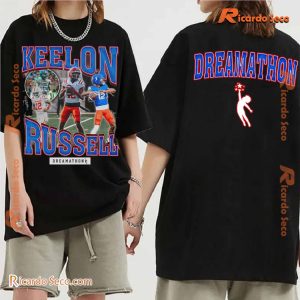 Alabama Crimson Tide Keelon Russell Dreamathon 2024 Graphic Unisex T-shirt, Classic Men Shirt