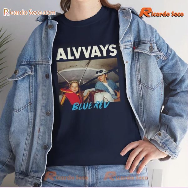 Alvvays Blue Rev Vintage Graphic Unisex T-shirt, Classic Men Shirt KlH2ASJ