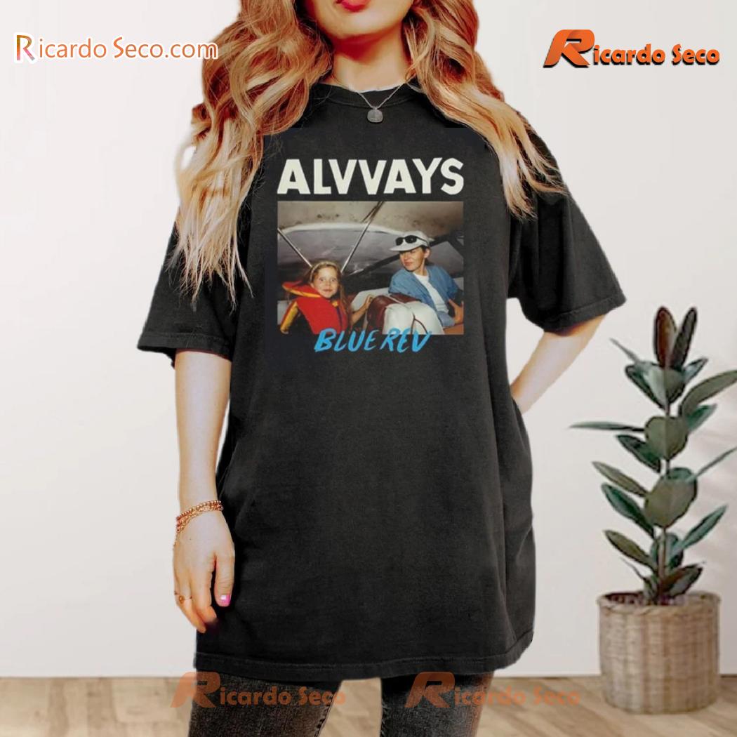 Alvvays Blue Rev Vintage Graphic Unisex T-shirt, Classic Men Shirt-a 0ZD1RyQ
