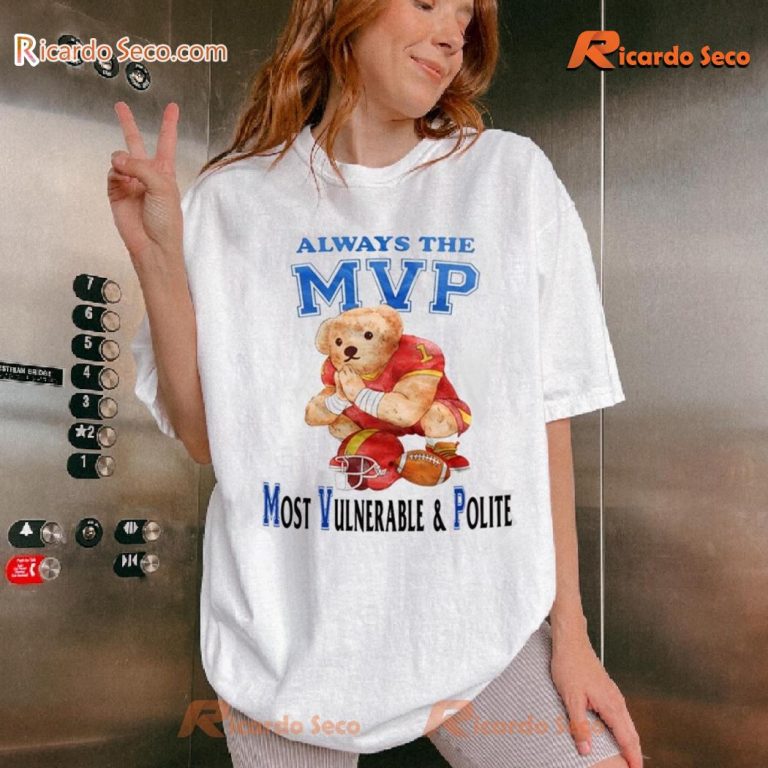 Always Mvp Most Vulnerable And Polite Football Graphic Classic Men Shirt-a pjs8vKl