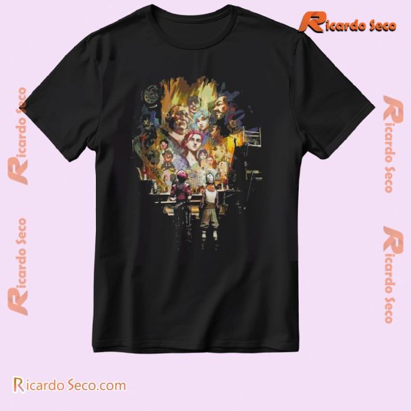 Arcane League Of Legends Act III Jinx vs Ekko League of Legends Graphic Unisex T-shirt, Classic Men Shirt