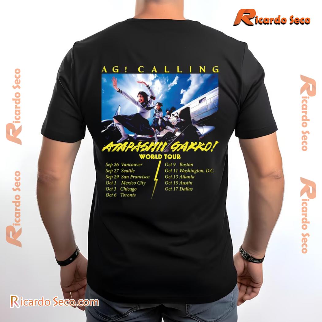 Atarashi Gakko The Seishun Tour Merch Ag! Calling Album Gift For Fan Unisex T-shirt, Classic Men Shirt b Atarashi Gakko The Seishun Tour Merch Ag! Calling Album Gift For Fan Unisex T-shirt, Classic Men Shirt b