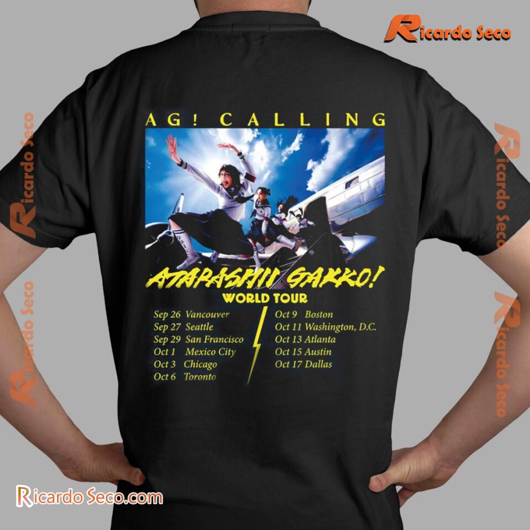 Atarashi Gakko The Seishun Tour Merch Ag! Calling Album Gift For Fan Unisex T-shirt, Classic Men Shirt Atarashi Gakko The Seishun Tour Merch Ag! Calling Album Gift For Fan Unisex T-shirt, Classic Men Shirt