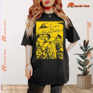 Bat Country Bert And Ernie Take A Fear And Loathing Style Trip To Las Vegas Graphic Unisex Tee, Classic Men Shirt