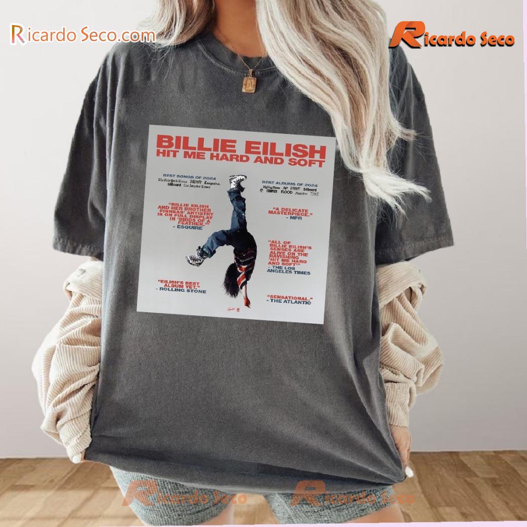 Billie Eilish Hit Me Hard And Soft Best Songs Of 2024 Birds Of A Feather Classic Men Shirt-a Billie Eilish Hit Me Hard And Soft Best Songs Of 2024 Birds Of A Feather Classic Men Shirt-a TkbEKc8
