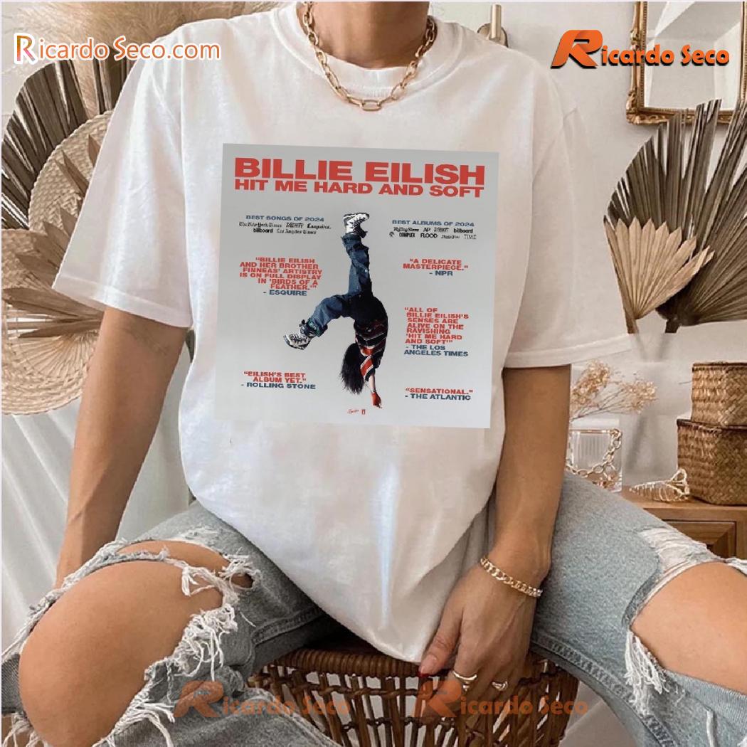 Billie Eilish Hit Me Hard And Soft Best Songs Of 2024 Birds Of A Feather Classic Men Shirt-b Billie Eilish Hit Me Hard And Soft Best Songs Of 2024 Birds Of A Feather Classic Men Shirt-b jepnd1F