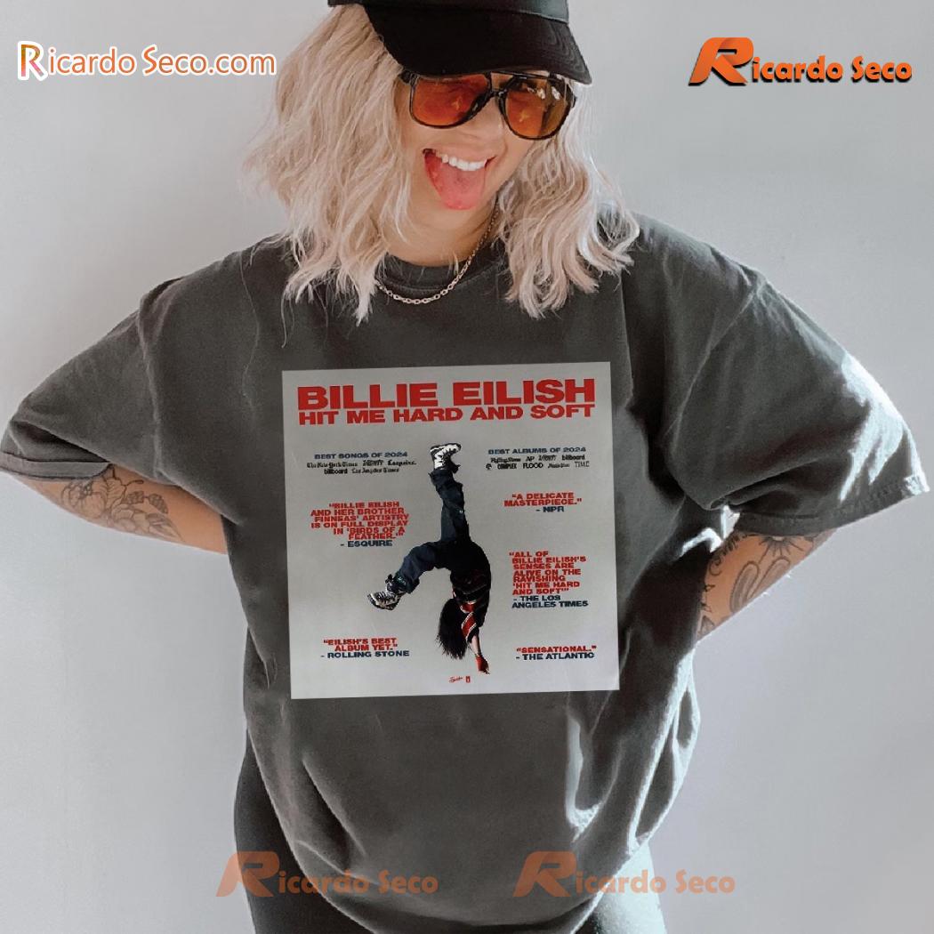 Billie Eilish Hit Me Hard And Soft Best Songs Of 2024 Birds Of A Feather Classic Men Shirt Billie Eilish Hit Me Hard And Soft Best Songs Of 2024 Birds Of A Feather Classic Men Shirt f0KN1bX
