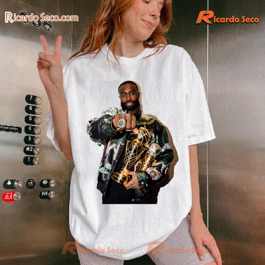 Boston Celtics 2024 World Champions Jaylen Brown Ring Night Graphic Unisex Sweatshirt-a dCtMeoG