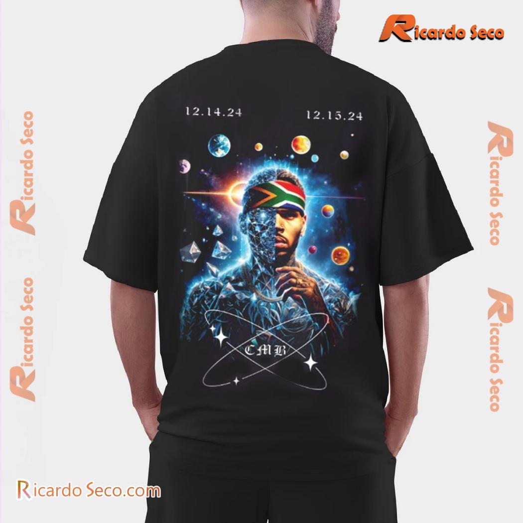 Chris Brown Concert Tee Live In Johannesburg South SA On December 14 And 15 2024 Gift For Fan Unisex Shirt, Classic Men Shirt Chris Brown Concert Tee Live In Johannesburg South SA On December 14 And 15 2024 Gift For Fan Unisex Shirt, Classic Men Shirt