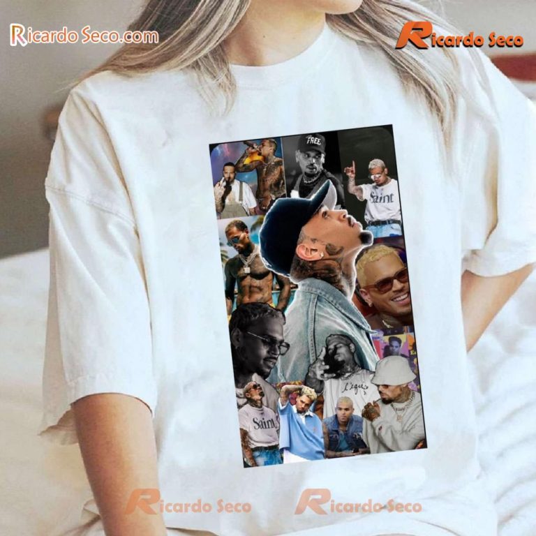 Chris Brown The Greatest Of All Time Pictures Graphic Classic Men Shirt-b 29BqwQr