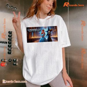 Cinderella: Princess Of The Magic Kingdom Movie Graphic Unisex T-shirt, Classic Men Shirt