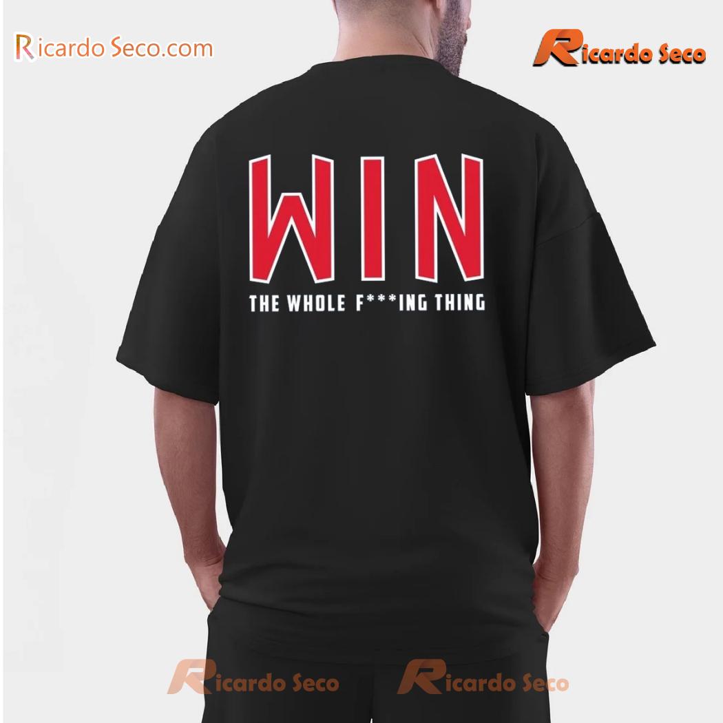 Cleveland Guardians There's Only One Thing Win The Whole Fing Thing Classic Men Shirt b Cleveland Guardians There's Only One Thing Win The Whole Fing Thing Classic Men Shirt b