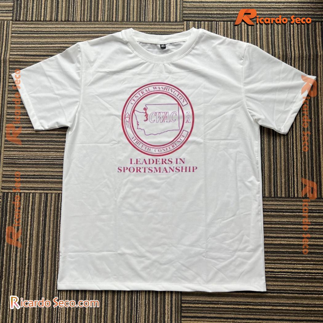 Cwac Football Leading With Sportsmanship Graphic Classic Men Shirt-a j4MUlQg