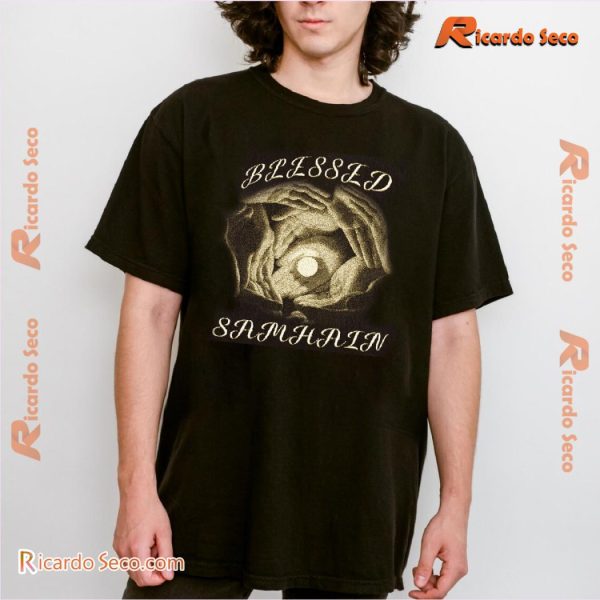 Deadbodyposse Blessed Samhain Graphic Unisex Shirt, Classic Men Shirt