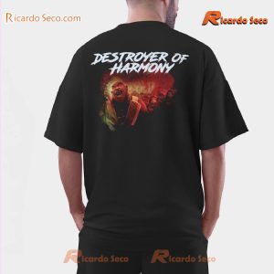 Destruction Diabolica Destroyer Of Harmony Graphic Classic Men Shirt-a CmpjQr3