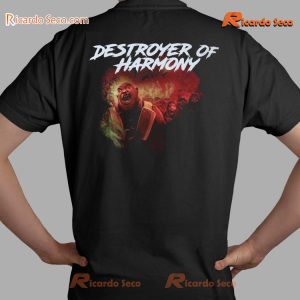 Destruction Diabolica Destroyer Of Harmony Graphic Classic Men Shirt-c bvc4tX3