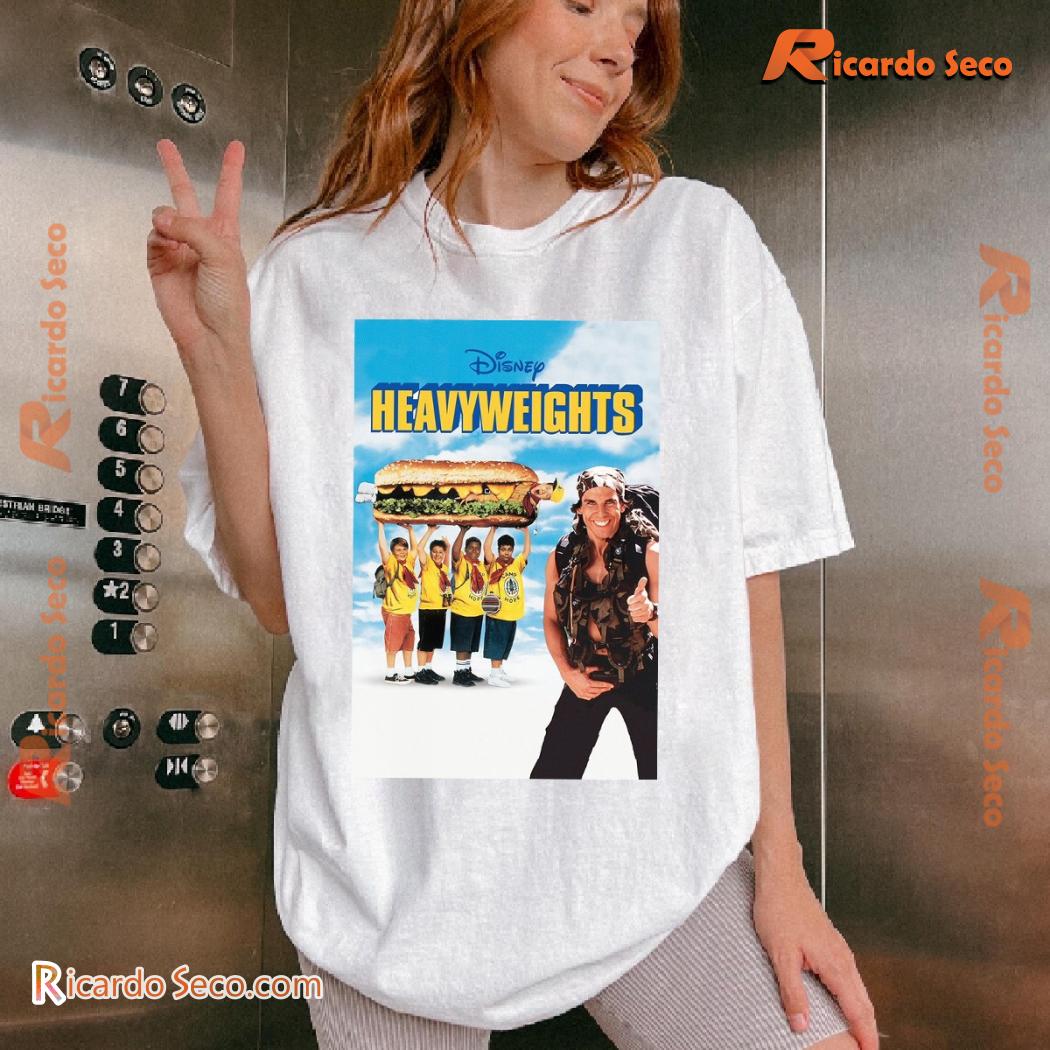 Disney Heavyweights Poster Graphic Unisex T-shirt, Classic Men Shirt b