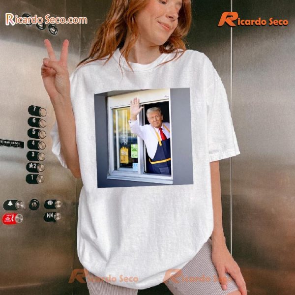 Donald Trump Greeting The Working People's President Graphic Unisex Shirt, Classic Men Shirt-a hdMuq7Y