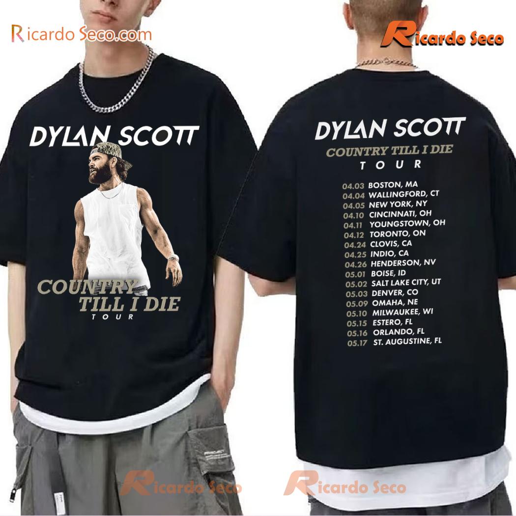Dylan Scott Country Til I Die Tour 2024 Gift For Fan Classic Men Shirt Dylan Scott Country Til I Die Tour 2024 Gift For Fan Classic Men Shirt oKXDMb9