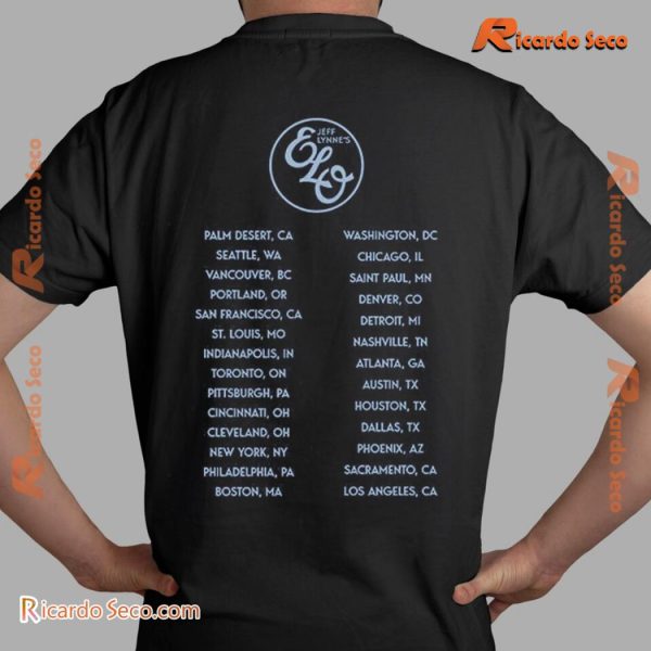 Electric Light Orchestra ELO Over And Out 2024 Graphic Unisex Tee, Classic Men Shirt