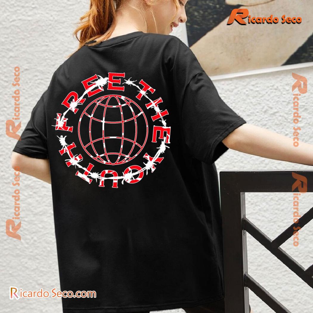 Free The Citizens Free The Youth Printed Unisex Tee, Classic Ladies Shirt, V-neck Ladies a Free The Citizens Free The Youth Printed Unisex Tee, Classic Ladies Shirt, V-neck Ladies a