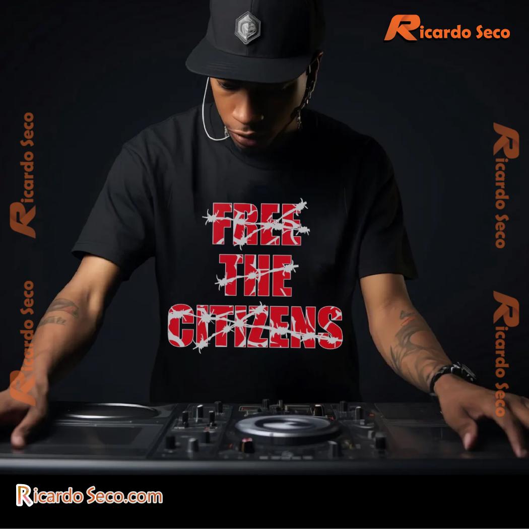 Free The Citizens Free The Youth Printed Unisex Tee, Classic Ladies Shirt, V-neck Ladies b Free The Citizens Free The Youth Printed Unisex Tee, Classic Ladies Shirt, V-neck Ladies b