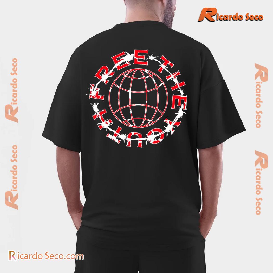 Free The Citizens Free The Youth Printed Unisex Tee, Classic Ladies Shirt, V-neck Ladies c Free The Citizens Free The Youth Printed Unisex Tee, Classic Ladies Shirt, V-neck Ladies c