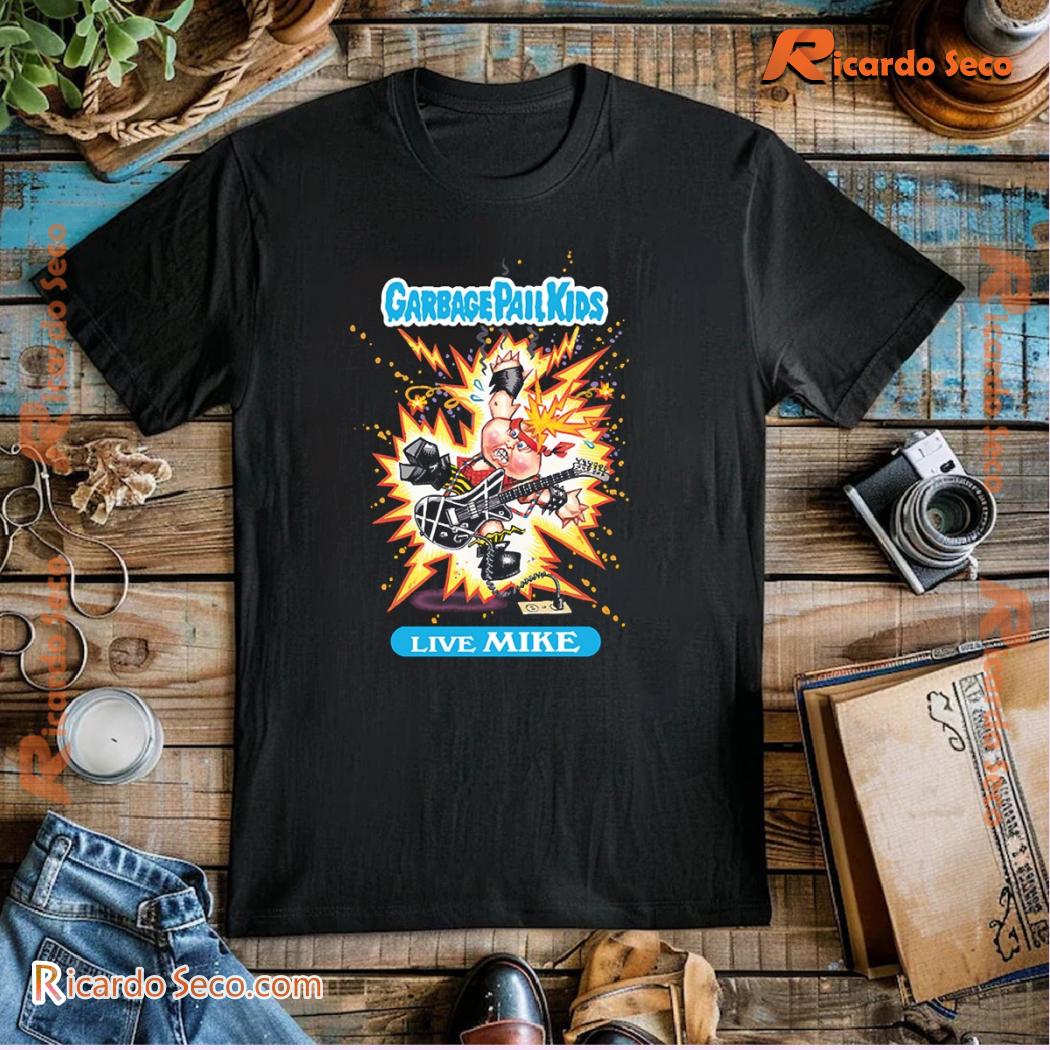 Garbage Pail Kids Live Mike Vintage Graphic Unisex Shirt, Classic Men Shirt Garbage Pail Kids Live Mike Vintage Graphic Unisex Shirt, Classic Men Shirt