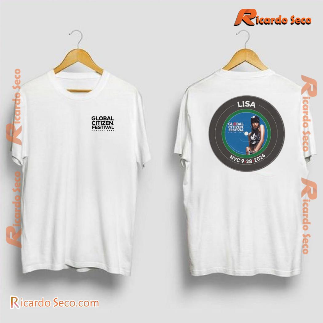 Global Citizen Festival Central 2024 Lisa NYC 9-28-2024 Graphic Classic Men Shirt QUrMGEO