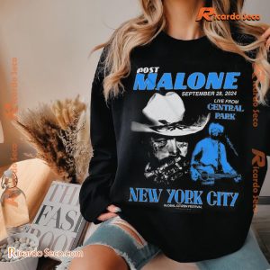 Global Citizen Festival Central Park 2024 Post Malone Gift For Fan Classic Men Shirt-a caqmXEb