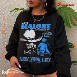 Global Citizen Festival Central Park 2024 Post Malone Gift For Fan Classic Men Shirt-b FxM2qf9