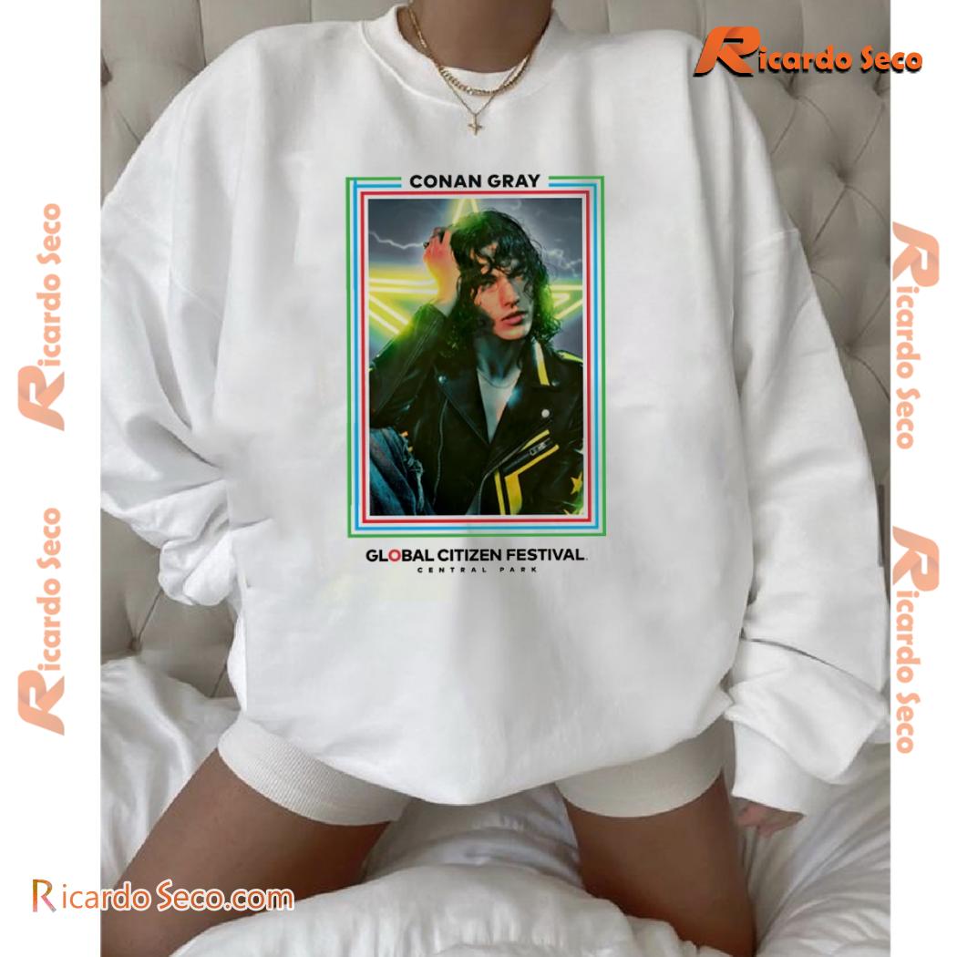 Global Citizen Festival Central Park Conan Gray Gift For Fan Classic Men Shirt Global Citizen Festival Central Park Conan Gray Gift For Fan Classic Men Shirt 0Pl8Vgp