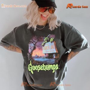 Goosebumps Movie Welcome To Horrorland Halloween T- Shirt, Hoodie, Long Sleeve, Sweater-a c67F52O