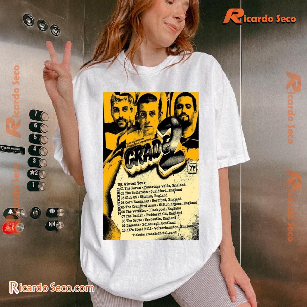 Grade 2 England & Scotland Uk Winter December Tour 2024 Graphic Unisex Shirt, Classic Women Shirt Grade 2 England & Scotland Uk Winter December Tour 2024 Graphic Unisex Shirt, Classic Women Shirt