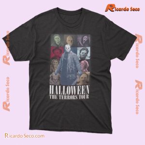 Halloween The Terrors Tour Graphic Unisex Shirt, Classic Men Shirt