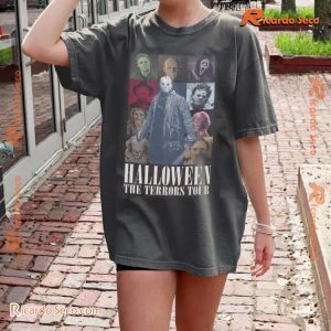 Halloween The Terrors Tour Graphic Unisex Shirt, Classic Men Shirt b