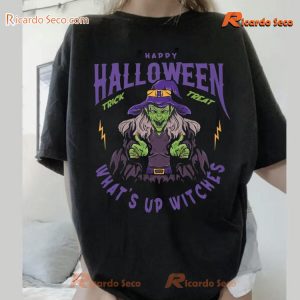 Happy Halloween Trick Or Treat What's Up Witches Classic Men Shirt b