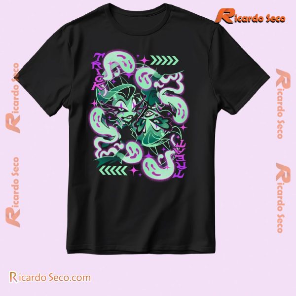Hazbin Hotel Glitz + Glam Halloween 2024 Graphic Unisex Shirt, Classic Men Shirt a