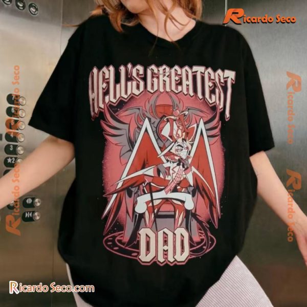 Hazbin Hotel Hell's Greatest Dad Gift For Movie Fans, Classic Men Shirt nrVJ9Ac