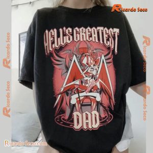 Hazbin Hotel Hell's Greatest Dad Gift For Movie Fans, Classic Men Shirt-a Demah7v