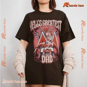 Hazbin Hotel Hell's Greatest Dad Gift For Movie Fans, Classic Men Shirt-b JZAWIHs