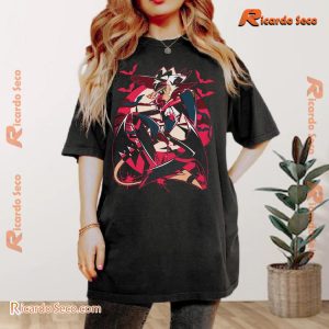 Hazbin Hotel Striker Halloween 2024 Gift For Fan Graphic Unisex Shirt, Classic Women Shirt a