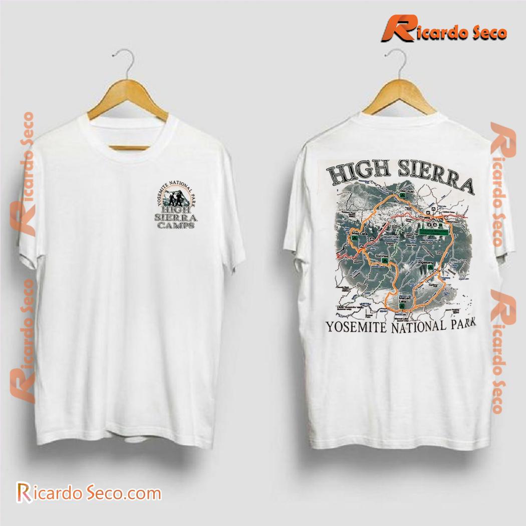 High Sierra Yosemite National Park Classic Men Shirt High Sierra Yosemite National Park Classic Men Shirt